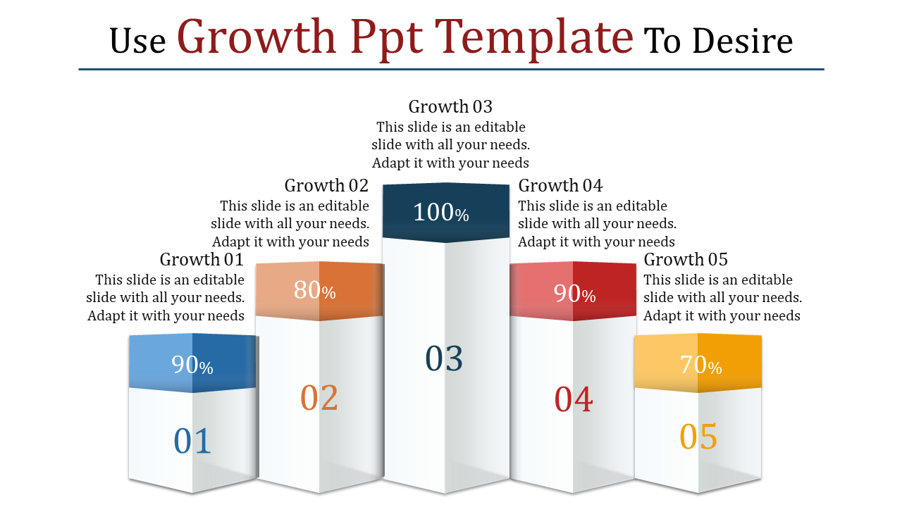Free - Simple and Stunning Growth PPT Template Presentation Slides